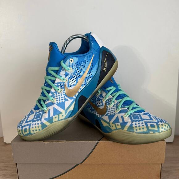 Nike Kobe IX EM Low Hyper Cobalt (2014) Men Sneakers - SZ 10